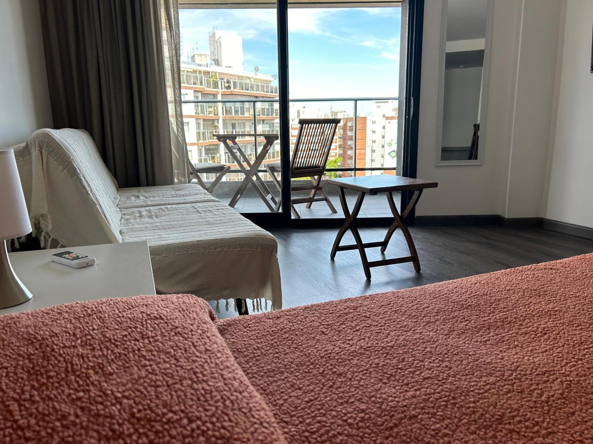 Apartamento Amplio y nuevo con excelente ubicación y vista Montevideo Habitación foto