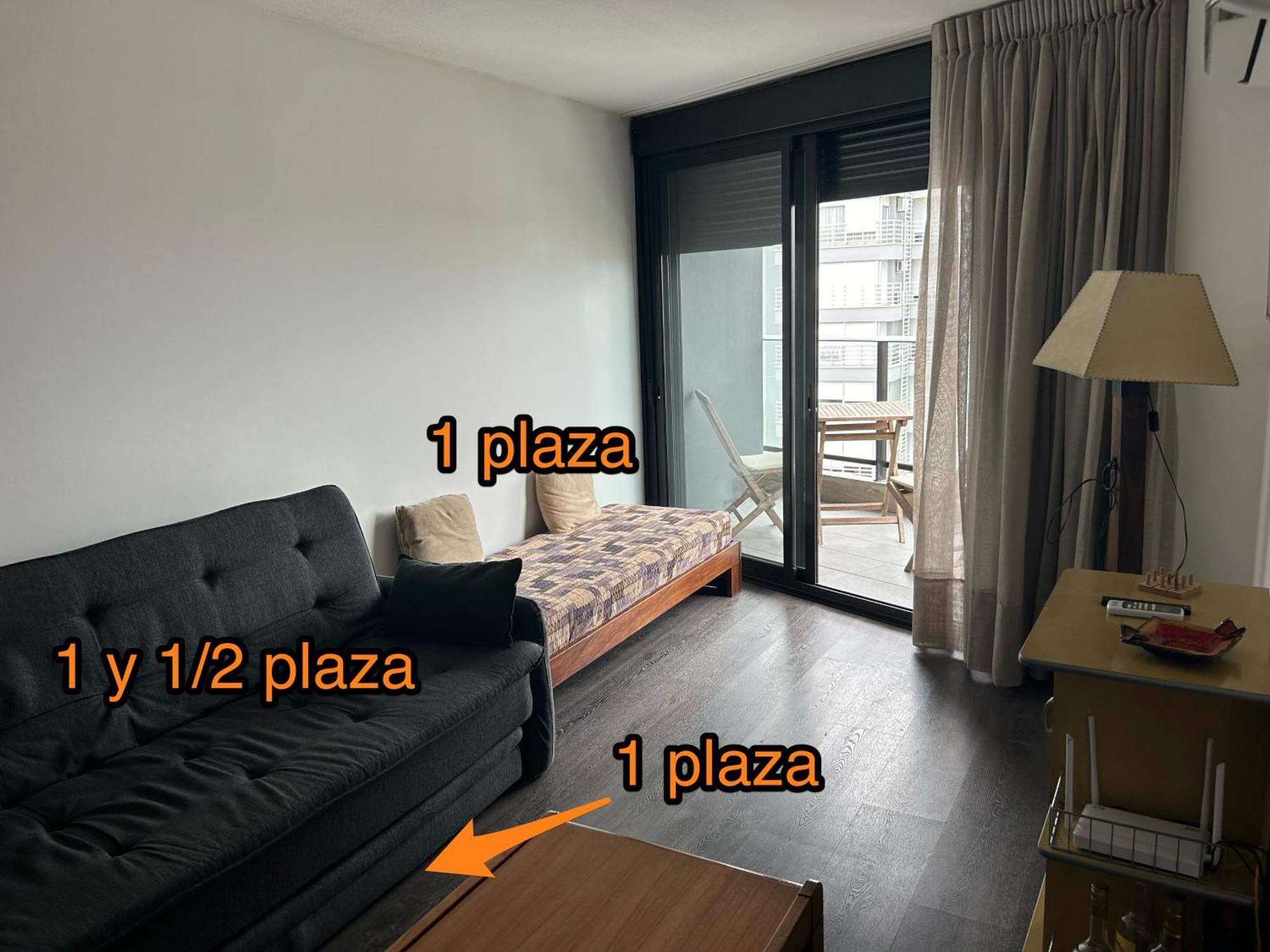 Apartamento Amplio y nuevo con excelente ubicación y vista Montevideo Habitación foto