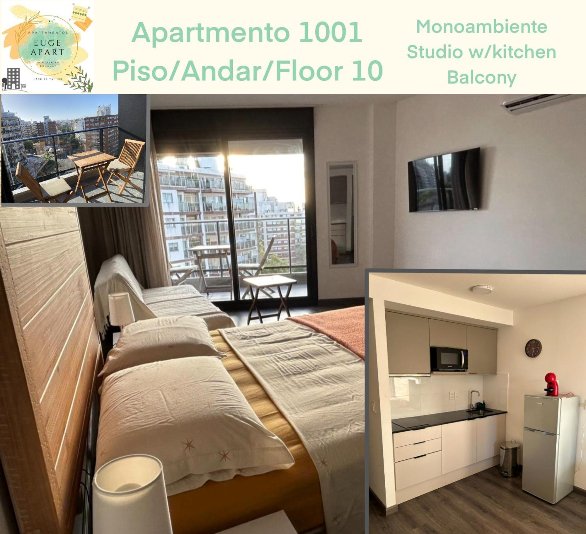 Apartamento Amplio y nuevo con excelente ubicación y vista Montevideo Exterior foto
