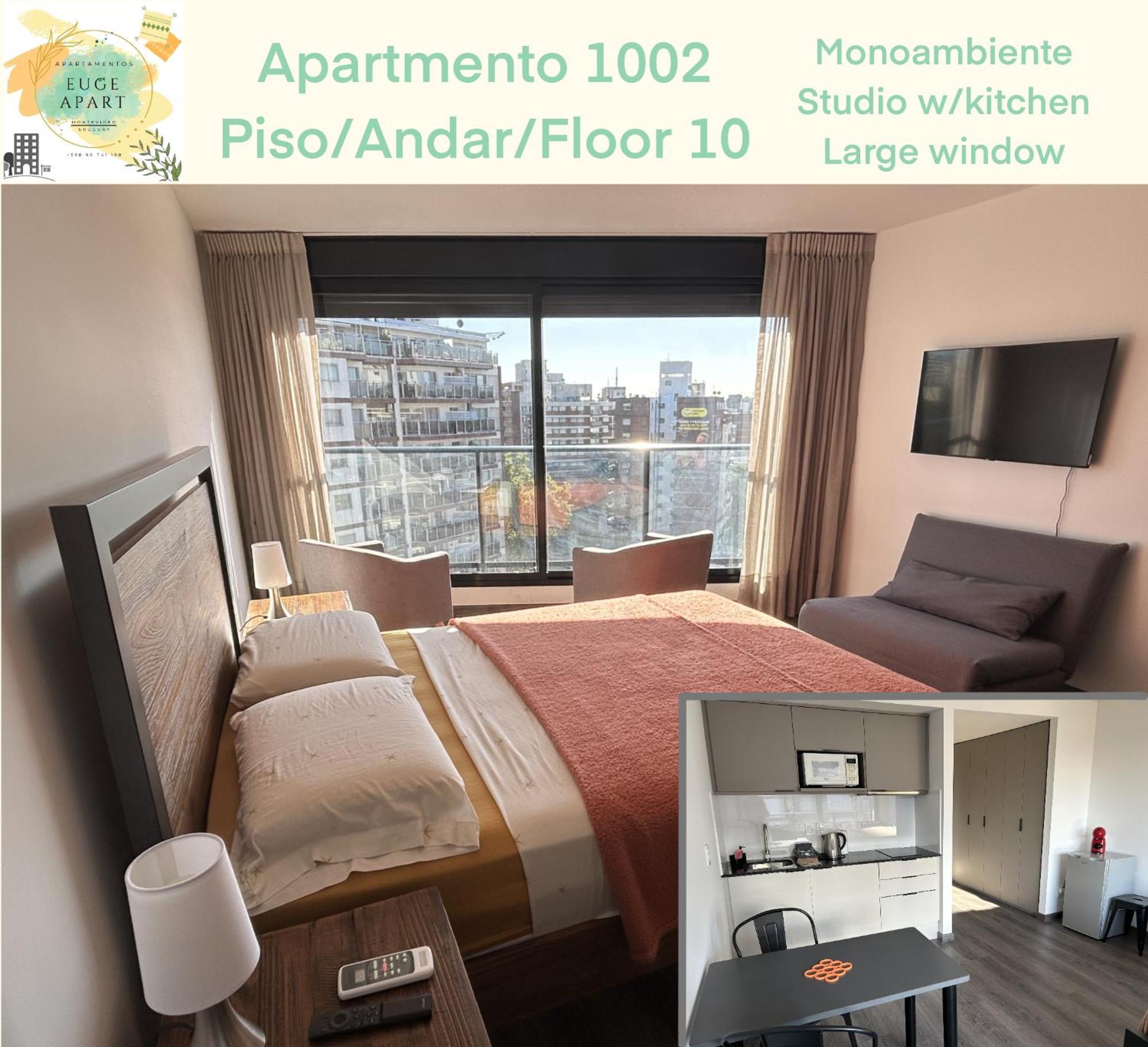 Apartamento Amplio y nuevo con excelente ubicación y vista Montevideo Exterior foto